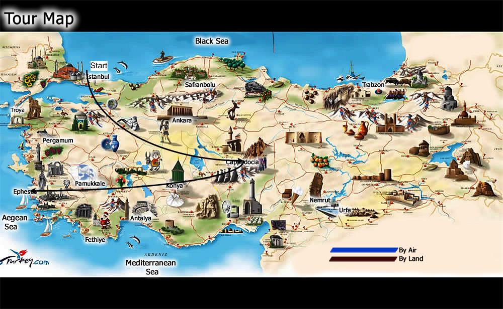 Turkey 2014 Map